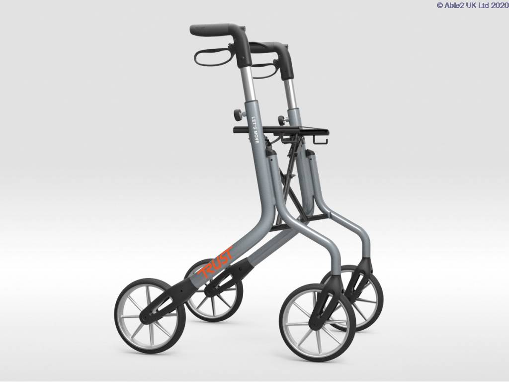 Lets Move Rollator - Grey